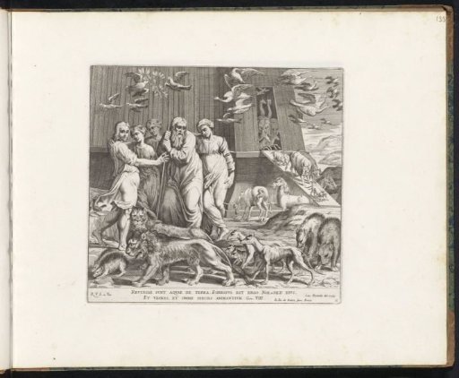 Noah Leaves the Ark After the Deluge
