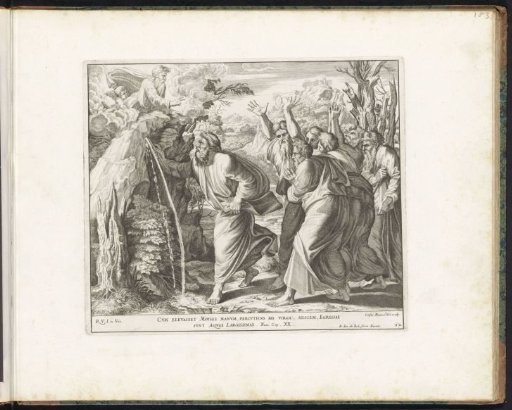 Moses Striking Water from the Rock