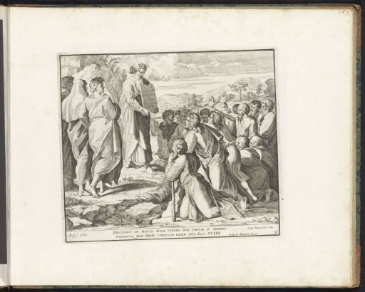 Moses Showing the Tables of the Law