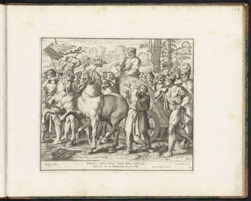 David Returning in Triumph to Jerusalem