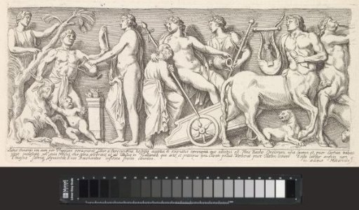 Relief with the triumph of Bacchus