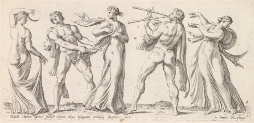 Relief with a Bacchantic Procession