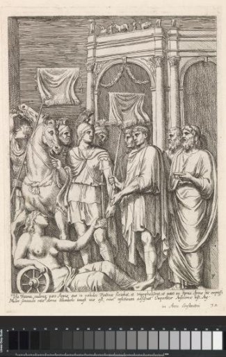 Relief of a Roman Emperor Departing for Battle