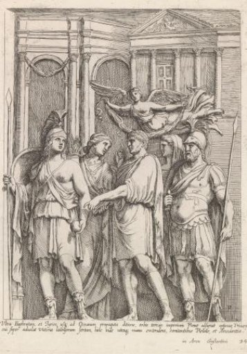 Relief with a Roman emperor's entry into Rome
