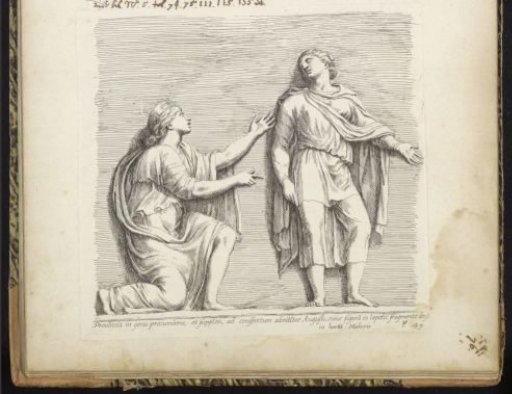 Relief with a sacrificial scene in a cave