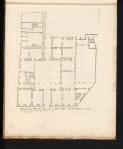 Plan of the Palazzo Madama