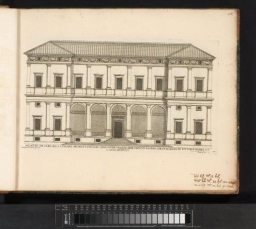 Façade of Villa Farnesina