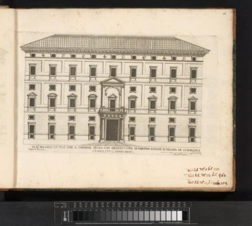 Facade of the Palazzo Borghese