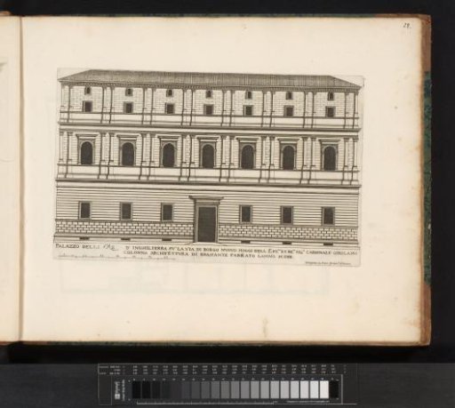 Facade of the Palazzo Torlonia