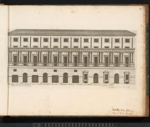 Facade of the Palazzo Vidoni Caffarelli