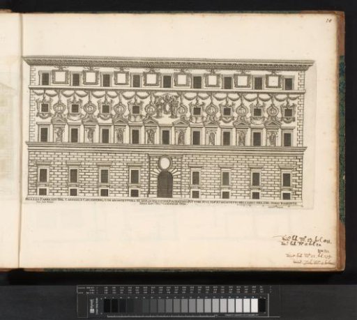 Facade of the Palazzo Spada