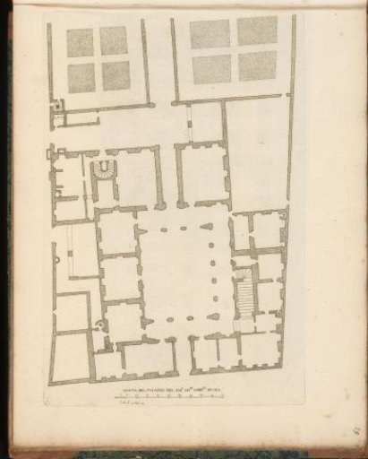 Plan of the Palazzo Spada
