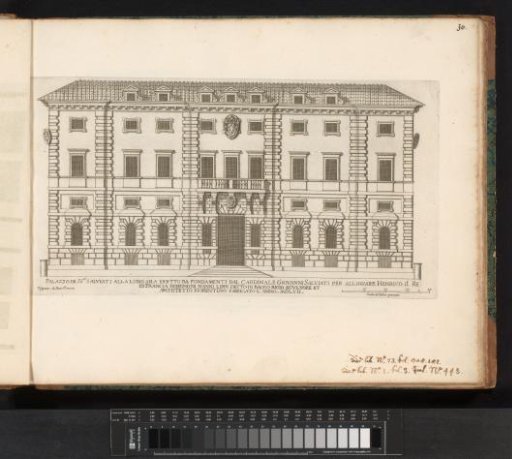 Facade of the Palazzo Salviati
