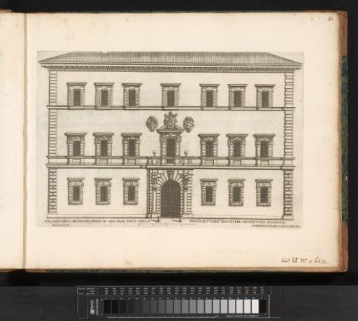 Façade of Palazzo San Callisto