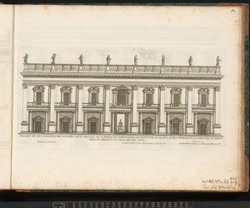 Façade of Palazzo dei Conservatori