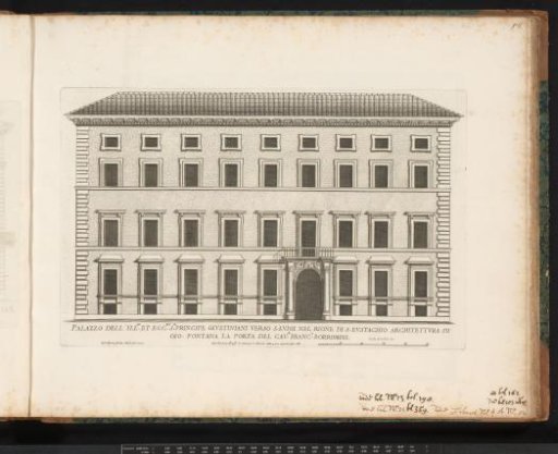 Façade of Palazzo Giustiniani