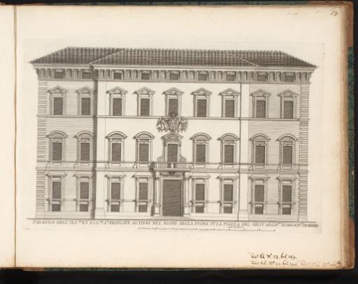 Façade of Palazzo Altieri