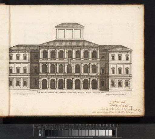 Façade of Palazzo Barberini