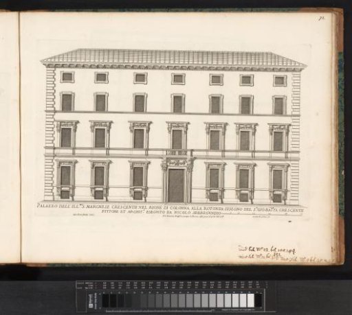Façade of Palazzo Crescenzi