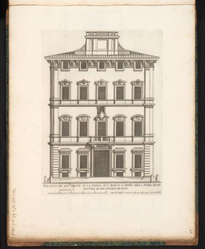 Façade of Palazzo Bonaparte
