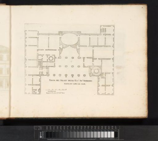 Plan of Palazzo Barberini