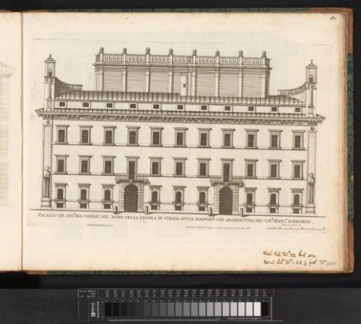 Façade of Palazzo Falconieri