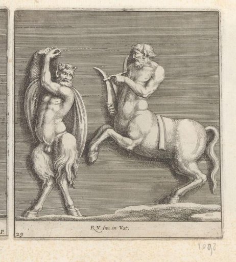 Satyr and a Centaur