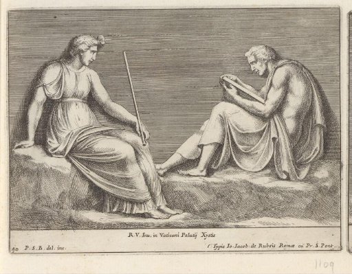 Seated Man and Woman