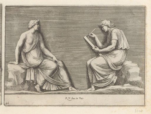 Seated Man and Woman