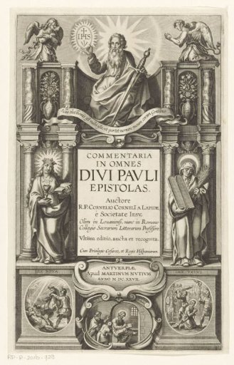 Paul and personifications of the Old and New Testament