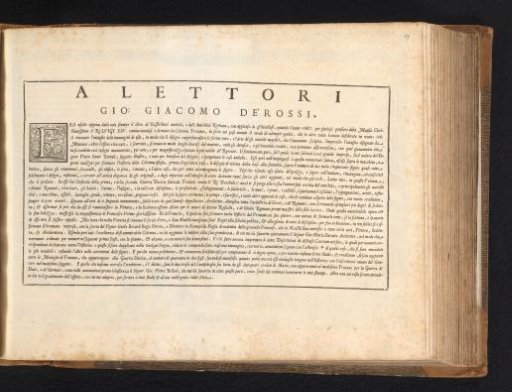 Text sheet accompanying a series of prints of the Column of Trajan
