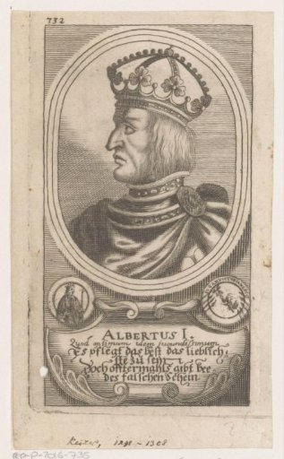 Portrait of Albert I of Habsburg, King of the Romans