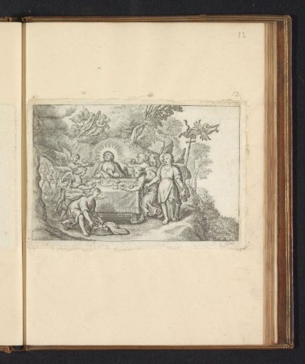 Christ at table
