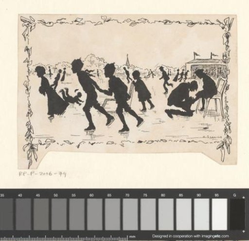 Skaters on the ice