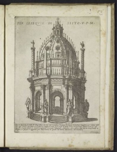 Monument to Pope Sixtus V