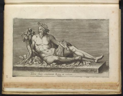 Sculpture of the river Tiber