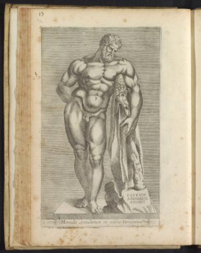Sculpture of Hercules