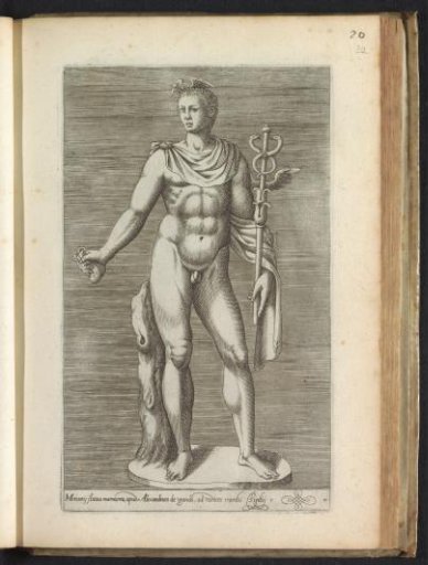 Sculpture of Mercury