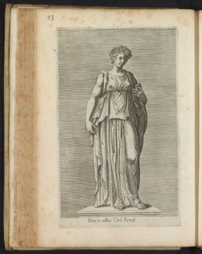 Sculpture of Flora