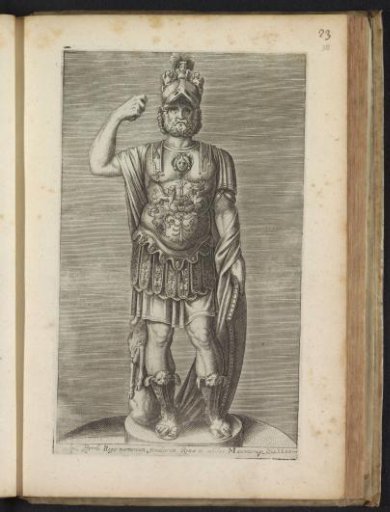 Sculpture of Pyrrhus of Epirus as Mars