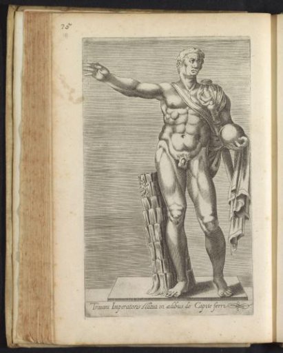 Sculpture of Emperor Trajan