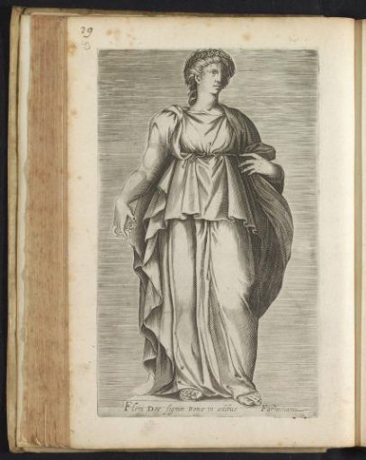 Sculpture of Flora
