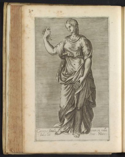 Sculpture of Ceres