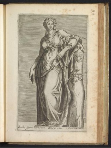 Sculpture of a Bacchante