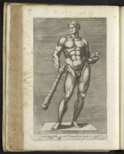 Sculpture of Hercules