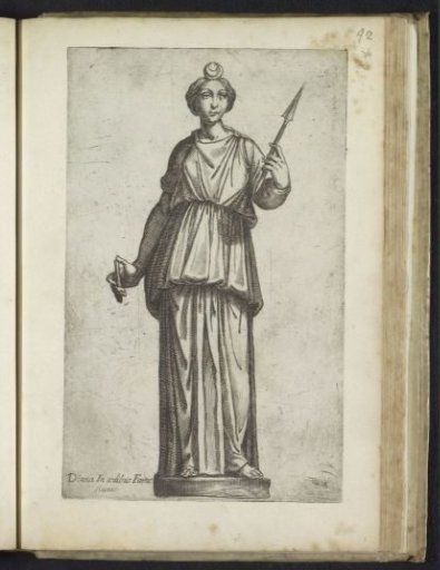 Sculpture of Diana
