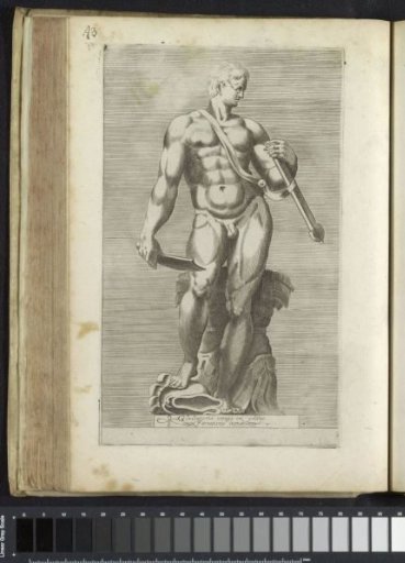 Sculpture of a Gladiator