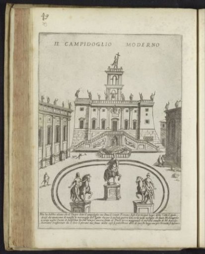 The Capitoline Hill in Rome