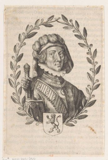 Portrait of Albert of Bavaria, Count of Holland, Hainaut, and Zeeland