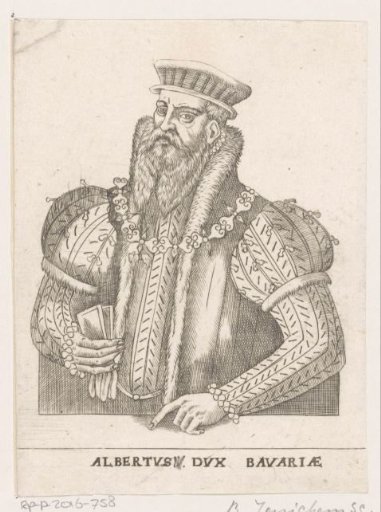 Portrait of Albert V, Duke of Bavaria